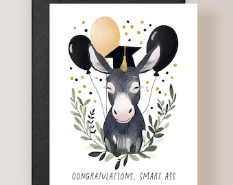 Funny Graduation Card, High School Graduation Card, College Graduation Card - (FPSGRAD0001)