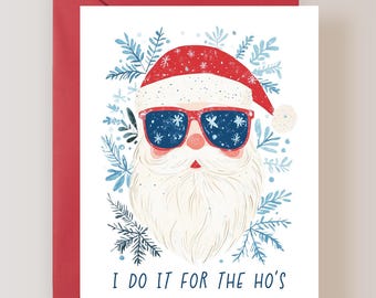 Funny Santa Christmas Card - (FPSCHR0009)