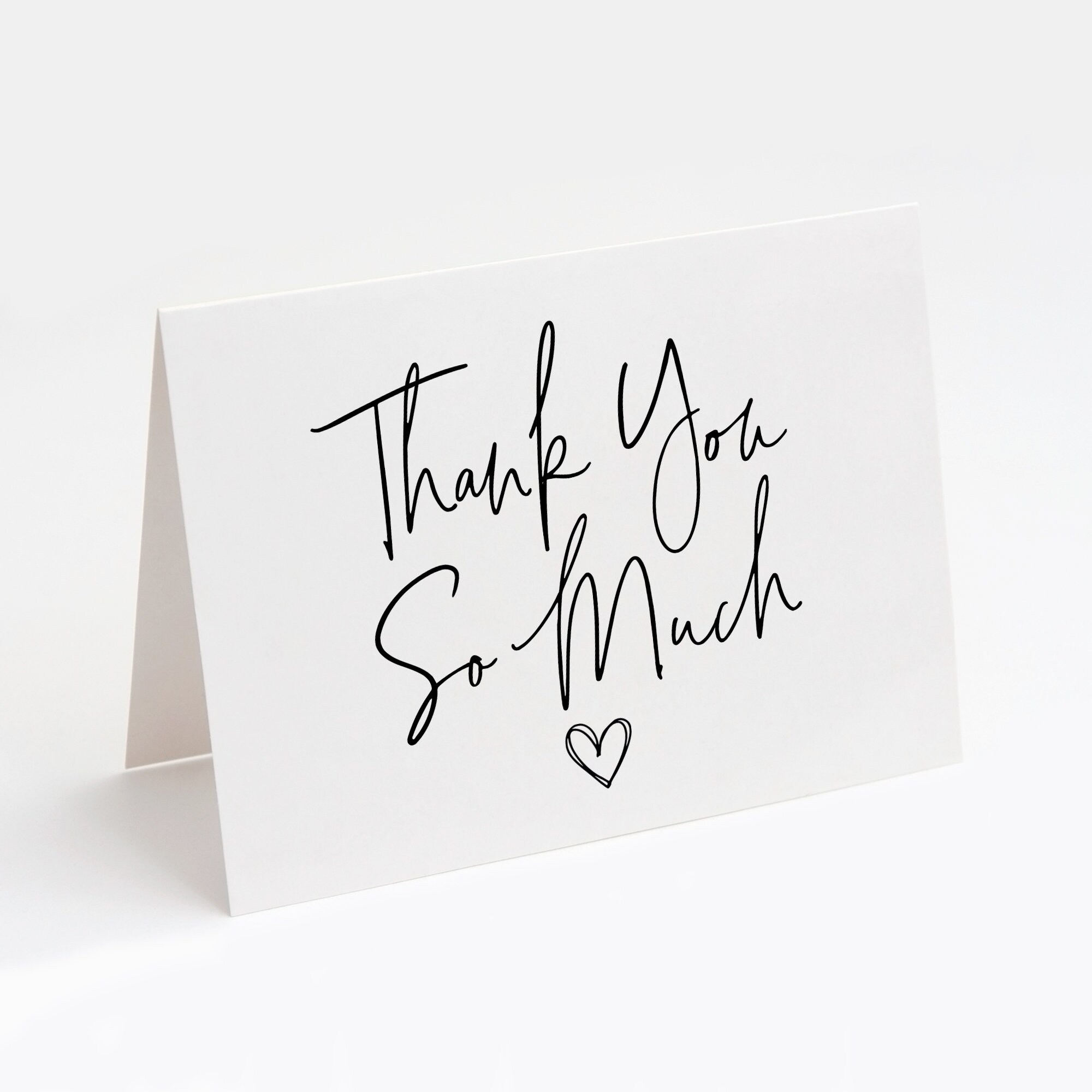 Set of Thank You Cards With Envelopes (FPS0008TY) - Etsy