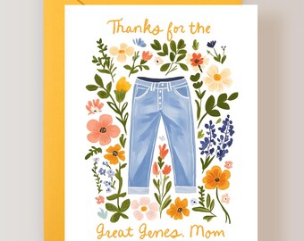 Funny Mother's Day Card, Card for Mom, Mom Greeting Card - (FPSMD0007)
