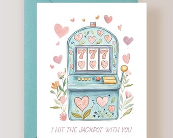 Pun Love Card, Cute Valentines Day Card, Anniversary Card - (FPSANN0015)