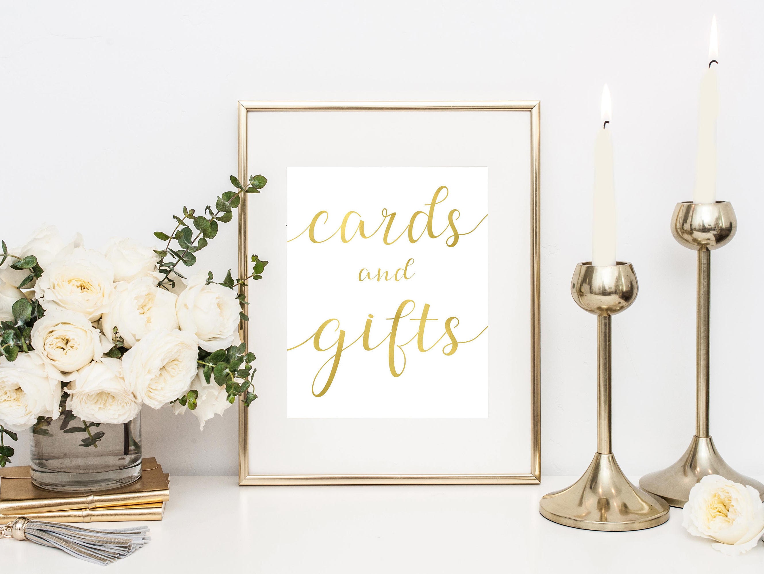 Cards And Gifts Sign Gift Table Sign Printable Wedding Sign Etsy