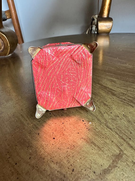 Antique Footed Ring Presentation Box - image 8