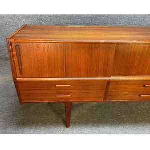 Vintage Danish Mid Century Modern Teak Credenza image 5