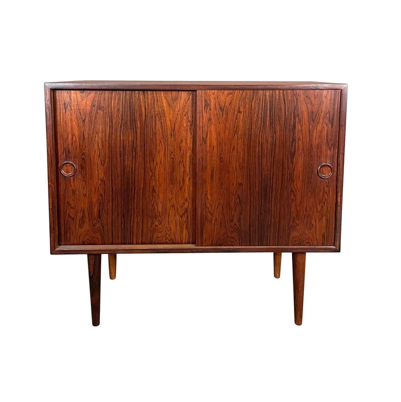 Vintage Danish Mid-Century Modern Rosewood Cabinet by Kai Kristiansen image 1