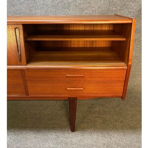 Vintage Danish Mid Century Modern Teak Credenza image 3