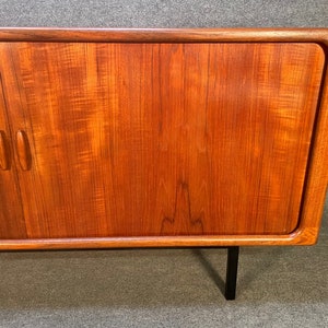 Vintage Danish Mid Century Modern Teak Credenza by Dyrlund image 7