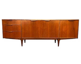 Vintage British Mid Century Modern Teak "Dunvegan" Credenza by McIntosh