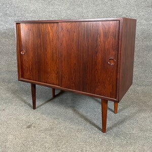 Vintage Danish Mid-Century Modern Rosewood Cabinet by Kai Kristiansen image 2