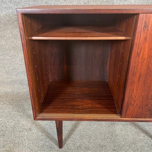 Vintage Danish Mid-Century Modern Rosewood Cabinet by Kai Kristiansen image 7