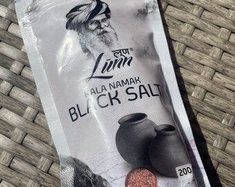 Kala Namak Black Salt Lunn Brand From India