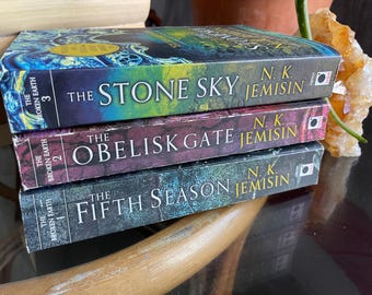 Broken Earth Trilogy : The Fifth Season, Obelisk Gate, Stone Sky by N.K. Jemisin