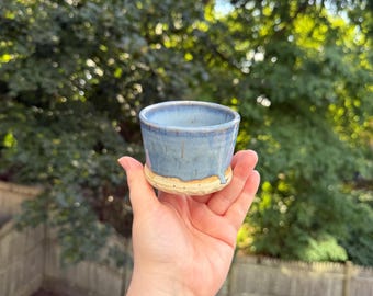 Handmade Ceramic Drippy Cup 8oz