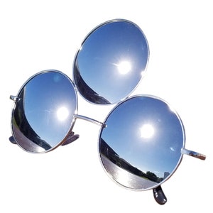 Third Eye Sunglasses, Reflective Mirrored Lenses, FREE Cleaning Pouch