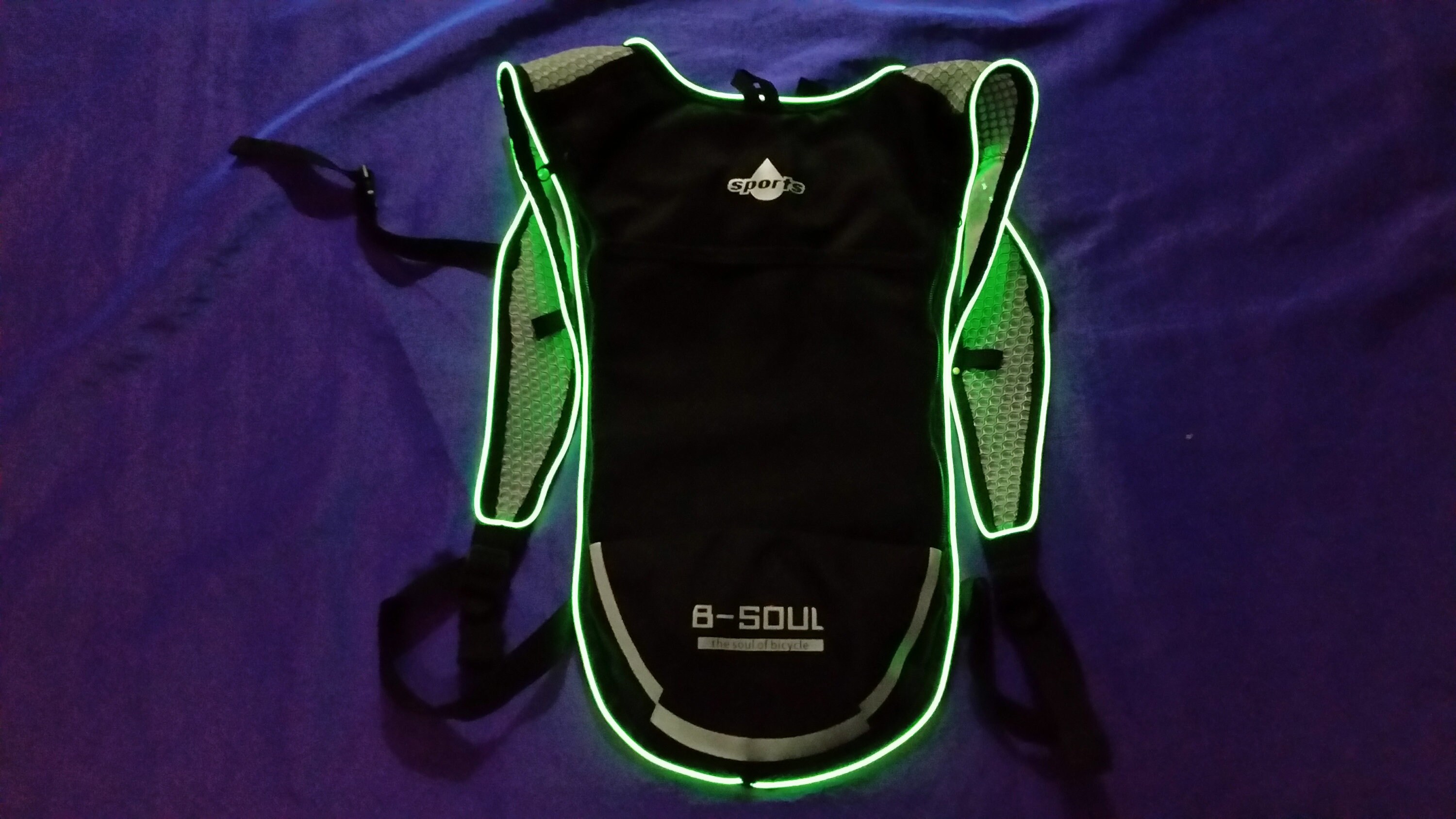 led hydration pack