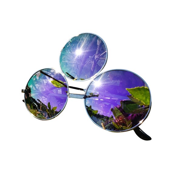 Purple third sale eye sunglasses