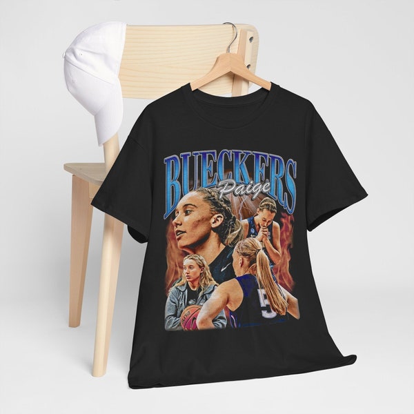 Paige Bueckers T-shirt Basketball Player MVP Slam Dunk Merchandise Vintage Graphic Tee Unisex Merch Gift DTS30