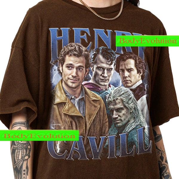 T-ShirtLimited Henry Cavill Vintage T-Shirt, Gift For Women and Man Unisex T-Shirt