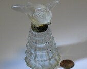 RARE Czechoslovakian IRICE ( ) Figural Sparrow Perfume Bottle,C.1920s-30s,Signed