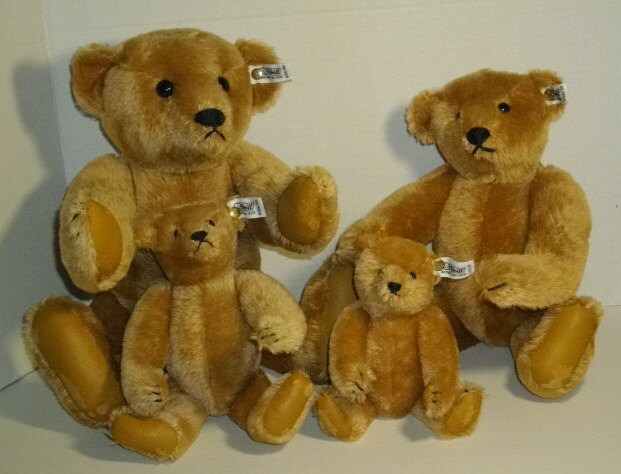 Vintage Steiff Teddy Bear 0156/18 Mohair 7 1/8