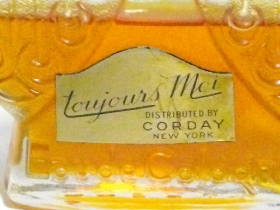 Vintage Toujours Moi Eau De Cologne by Corday, Original Formula - Etsy