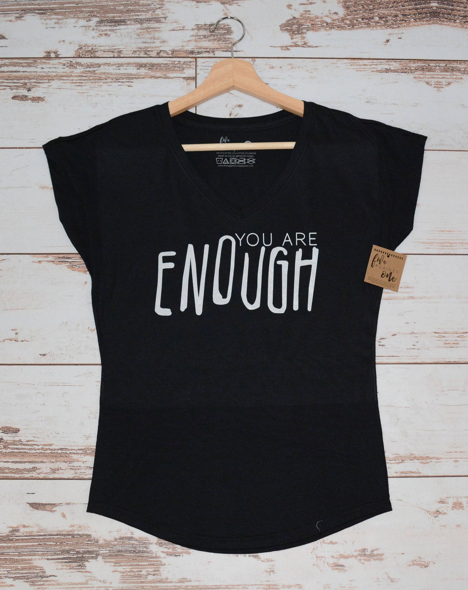 You Are Enough 2. Women's TShirt VNeck Tank Hoodie Etsy