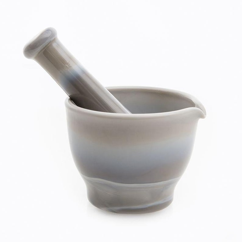 Mosser Glass Mortar and Pestle