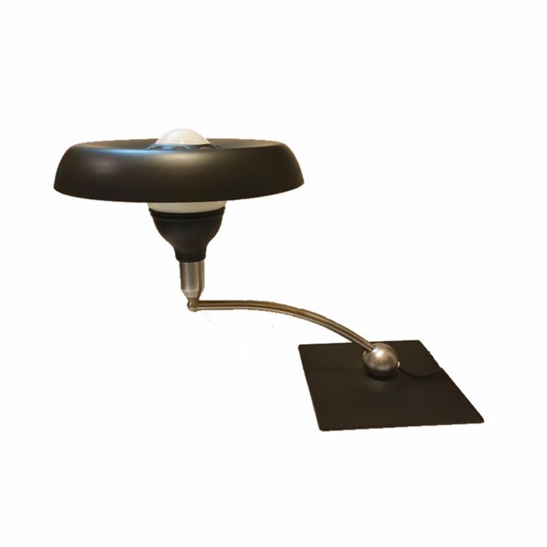 Mid Century Wheeler Flying Saucer Sight Light Desk Etsy