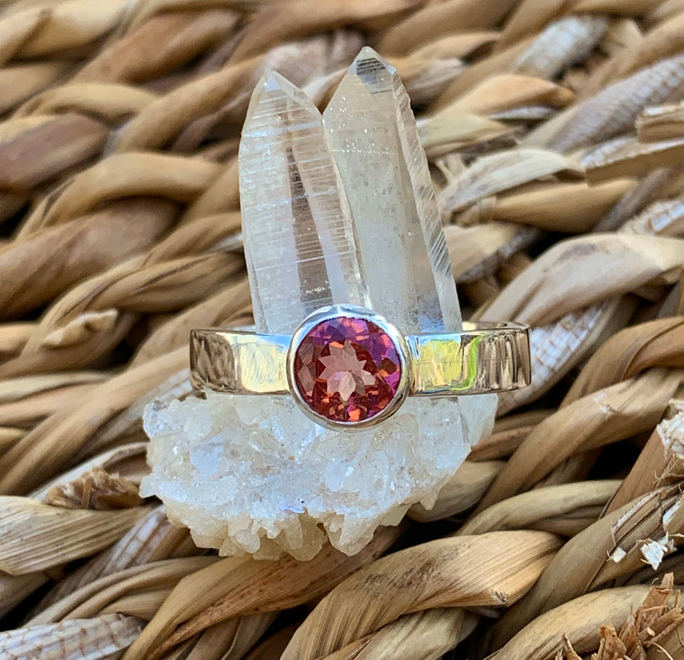 トルマリン指用リング1000本 トルマリンリング。シルバー925。7 1/2 USサイズ (579) - Etsy 日本