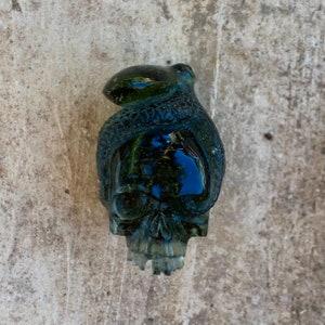 Moldavite Carving, Skull carving, Octopus carving, Skull Moldavite, Moldavite Carvings, Amazing Carving, Unique Piece, One of a Kind (1398)