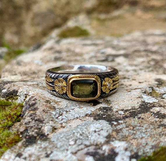 Moldavite ring sale near me