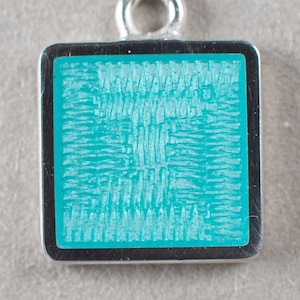 Transparent Blue Green Enamel Powder: Hirosawa HS-7AA, 25g, For Silver, Copper, Gold