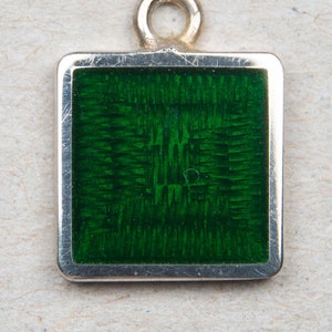 Dark Green Transparent Enamel Powder: Leaded Glass for Jewelry Making (25g)