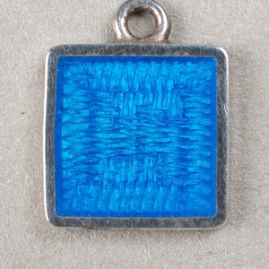 Deep Azure Blue Transparent Enamel Powder: Jewelry Craft Supply 25g