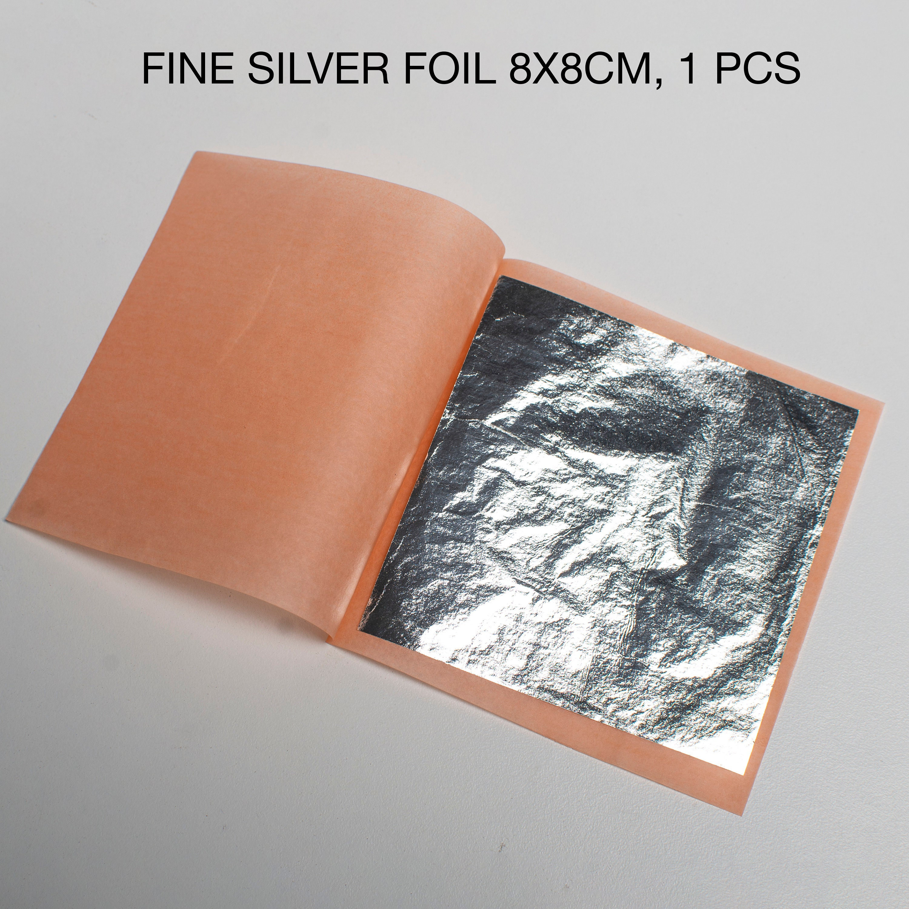 Fine Silver Foil Sheet (85x85mm) - Enameling & Crafts