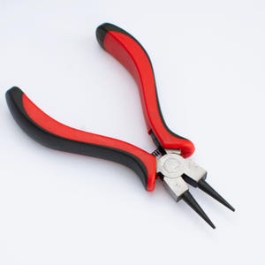 Round Nose Pliers, 1pcs, Rosary Pliers, Pliers For Wire Twisting, Stainless Steel Pliers For Creating Loops And Curves, Jewelry Tools