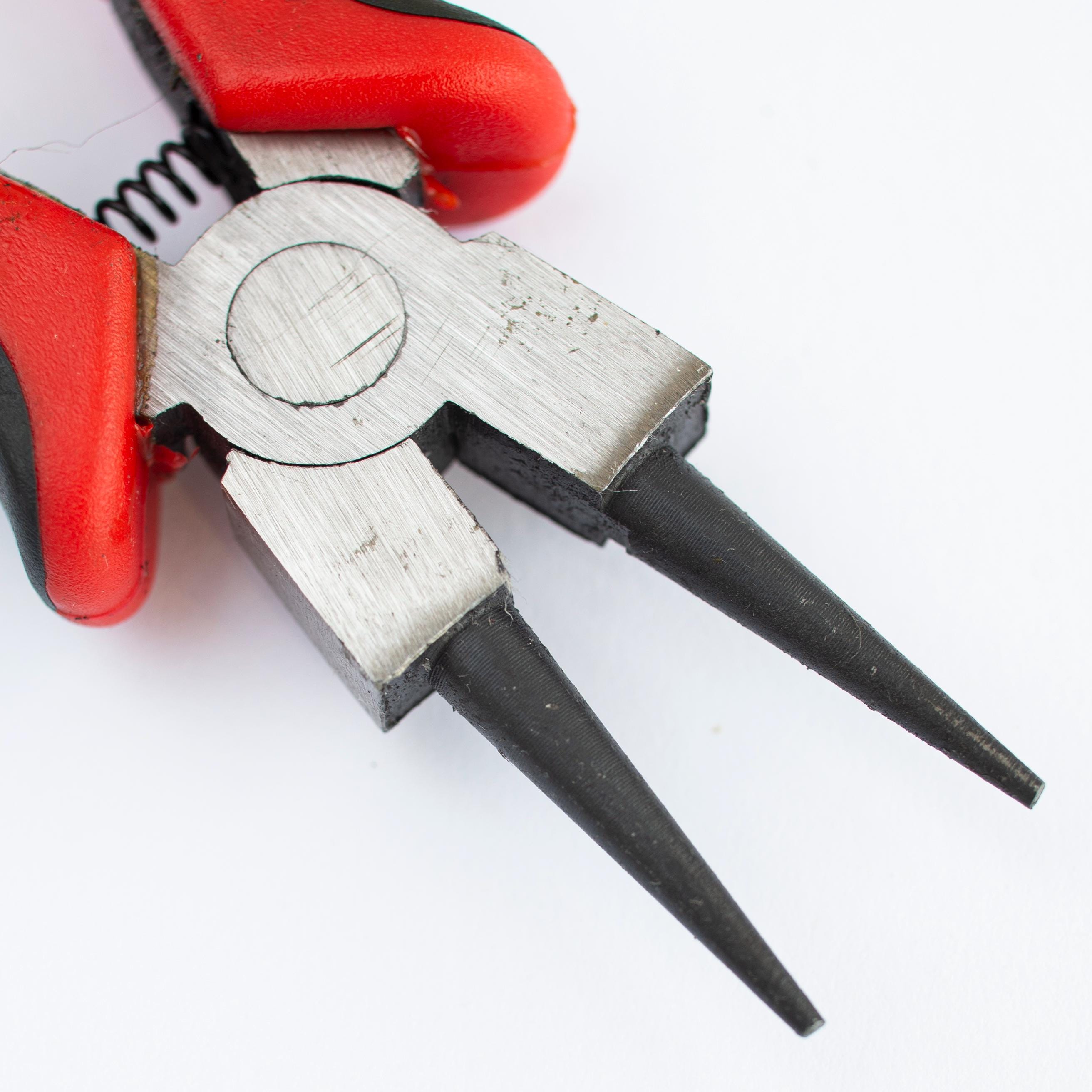 Self-Locking Twisting Ball Pliers – Stainless Steel Piercing Clamp With Serrated Inserts For Jewelry Making And DIY Crafting