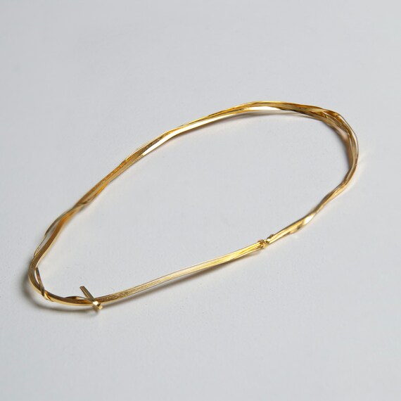 24K Gold Wire 0 15x0 6 Mm 50cm 20 Inch Handmade Solid Gold 999 Cloisonne Wire for Enamelling Pure Gold Strips Jewelry Making Tools Etsy