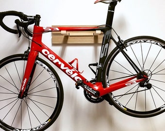 Baltic Birch Plywood Bike Rack: Folding Peg, Road Bike Design