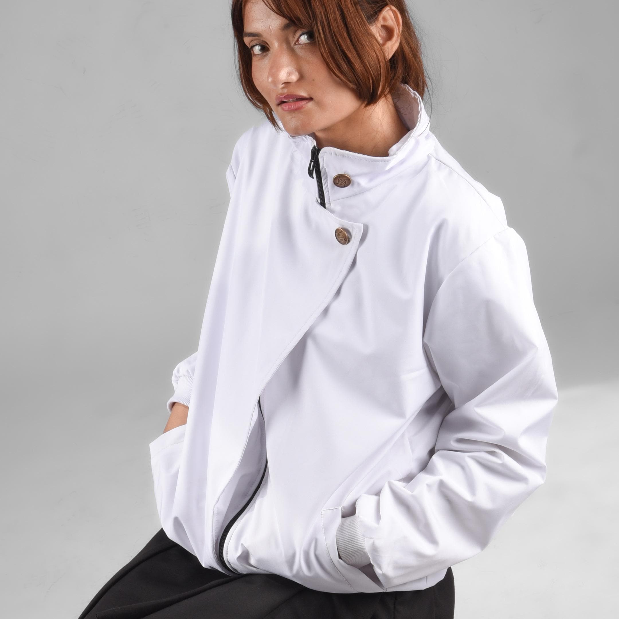 Unisex Anime Jacket With Ring and Necklace, Jujutsu High