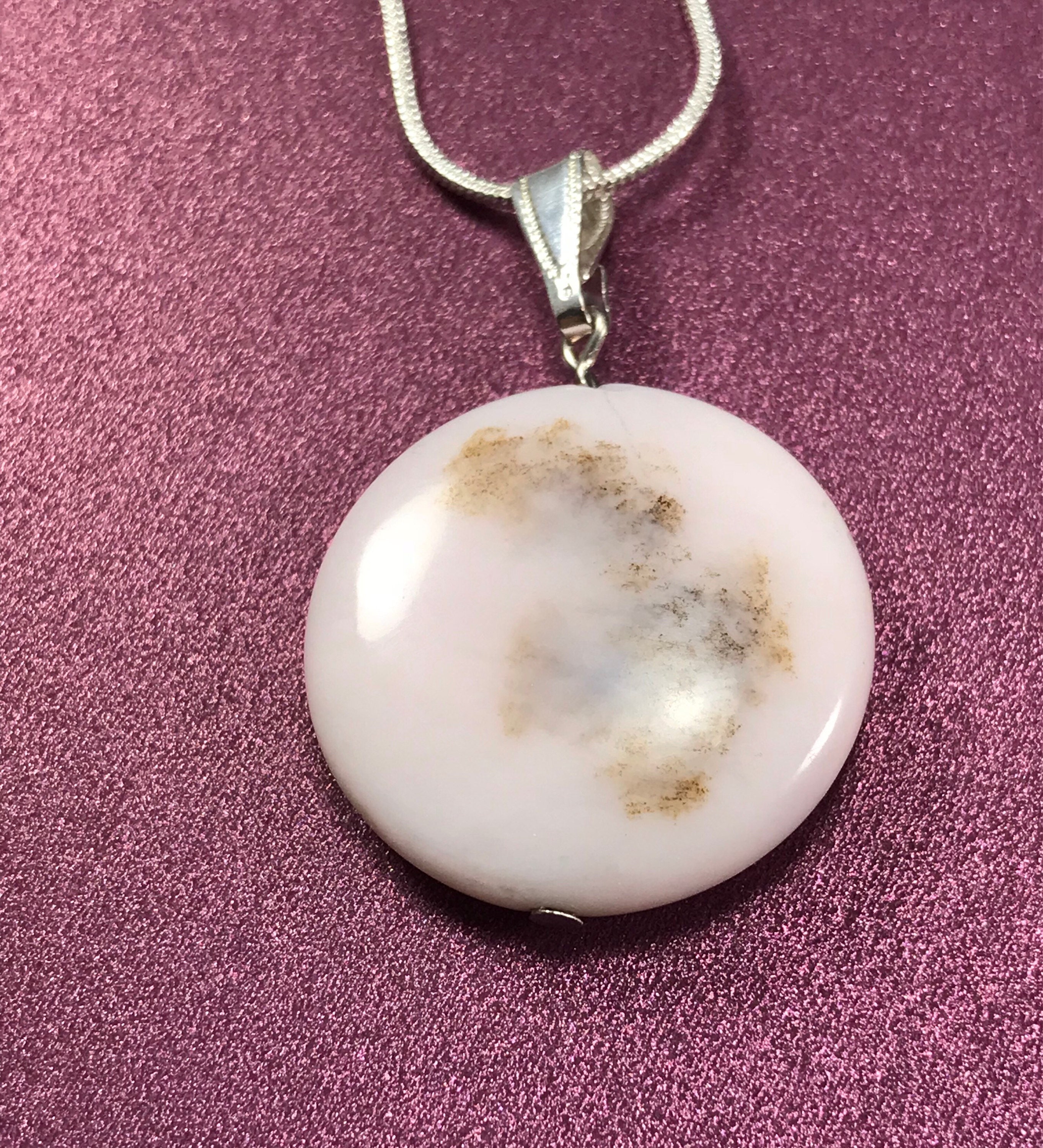 Pink Opal Necklace