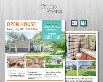 real estate flyer template microsoft publisher word apple publisher real estate flyer template