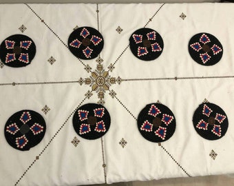 Moroccan Handmade Wool Placemat Set of 8# 39 Moroccan Handmade Wool Placemat Set of 8# 39