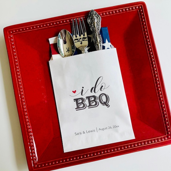 I Do Bbq Napkins Etsy