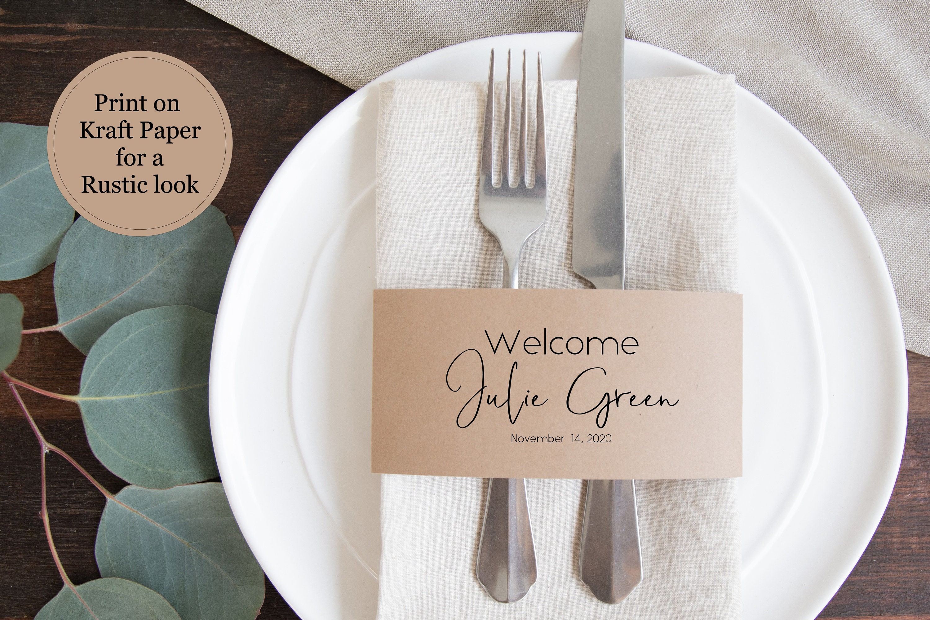 Porta Segnaposto Clip Smavles - 7 Pezzi Decorazione Tavola - Foto 3