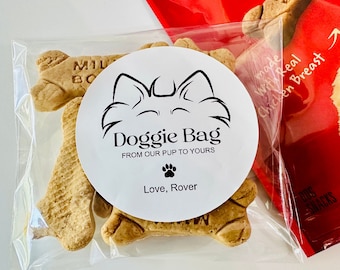 Pet Dog Treats Wedding Favors Stickers, Gifts For Dog Lovers Stickers