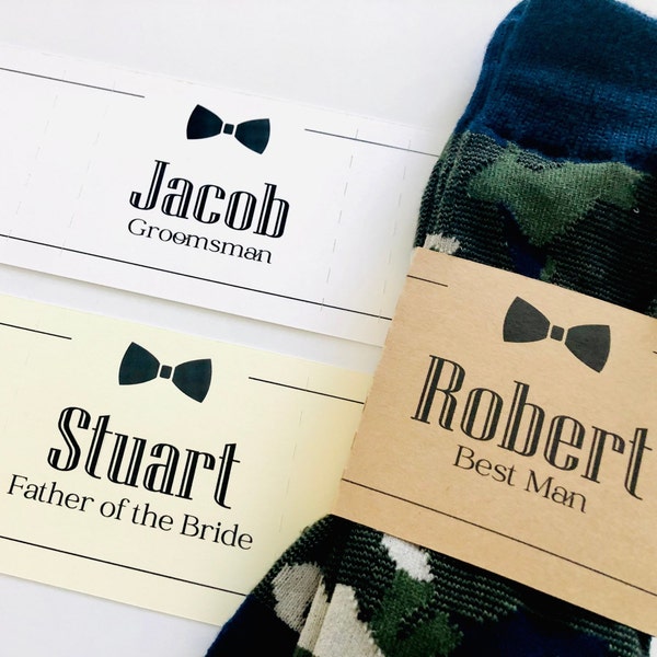 Groomsmen Socks Etsy