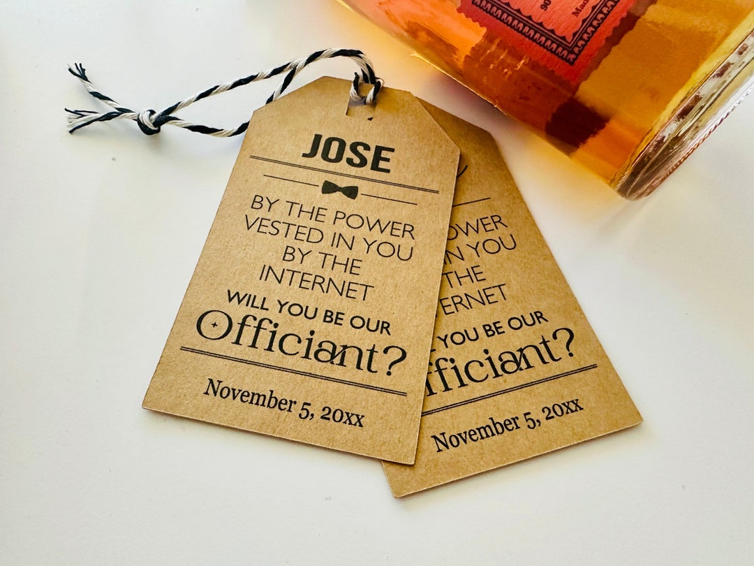  100 PCS Personalized Paper Hang Tags Made Any Text Custom Tags  Wedding Favor Gifts : Office Products