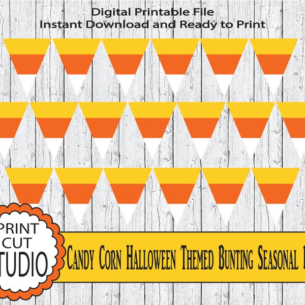 Candy Corn Printable - Etsy
