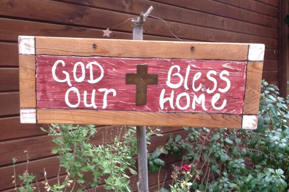 Bless Our Home Wall Hanging Decorrusticantiqued - Lord Bless This Home Wall Decor Bless Our Home Wall Hanging Decorrusticantiqued - Lord Bless This Home Wall Decor